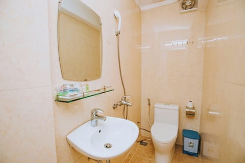 Standard Twin Room | Bathroom | Shower, free toiletries, hair dryer, towels