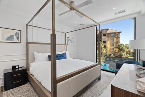 Three Bedroom Three Bath Navy Signature Condo | Premium bedding, pillowtop beds, in-room safe, desk