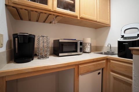 Downstairs snack bar