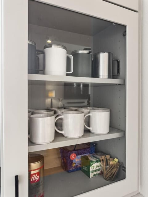 Inviting coffee nook, perfect for enjoying a warm cup and relaxing moments.