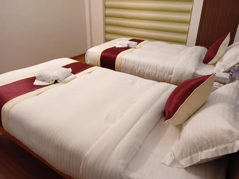 Hypo-allergenic bedding, free WiFi, bed sheets