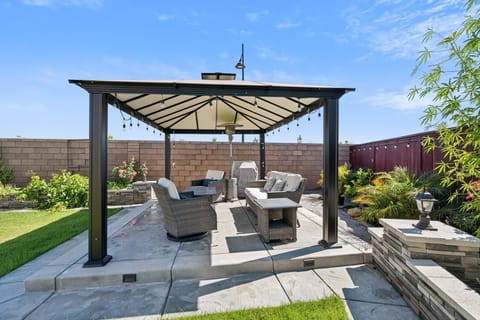 Architecture, Building, House, Patio, Nature