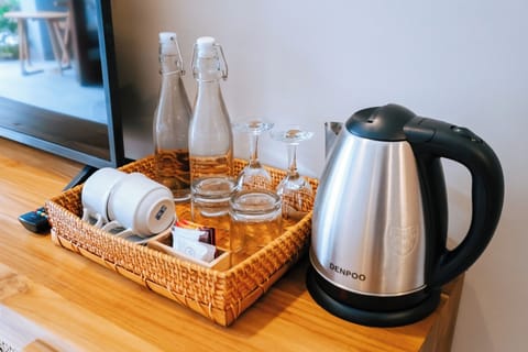 Deluxe Double Room, Balcony, Pool View | Room amenity