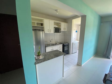 Comfort Apartment, City View | Private kitchen | Fridge, microwave, oven, stovetop