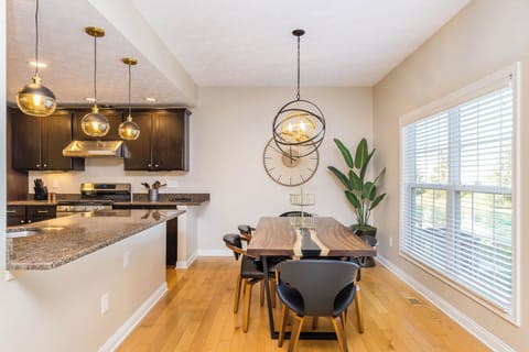 Dining Area With Kitchen Top