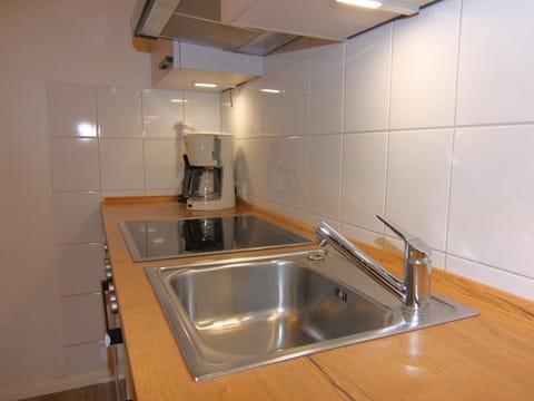 Apartment | Private kitchen | Electric kettle, toaster, highchair