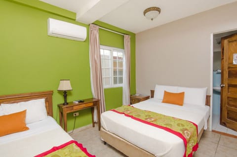 Double Room, 2 Double Beds | Blackout drapes, rollaway beds, free WiFi, bed sheets