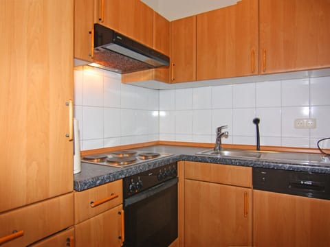 Apartment | Private kitchen | Electric kettle, toaster, highchair