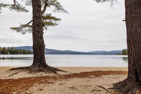 Private beach