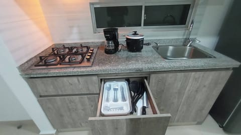 Loft, 1 Bedroom, Smoking, City View | Private kitchen