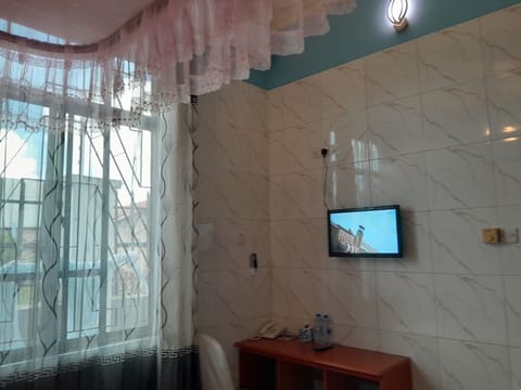 Standard Double Room, Garden View | Desk, laptop workspace, free WiFi