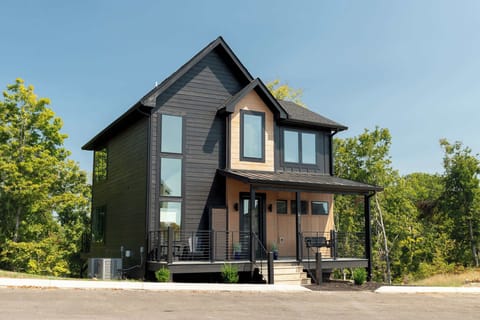 Modern architecture with stunning views, perfect for your adventure-filled getaway!