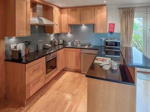 Kitchen | No.4 The Links Apartments, Brora