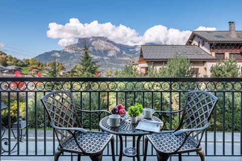 Balcony looking towards the centre of Saint Gervais