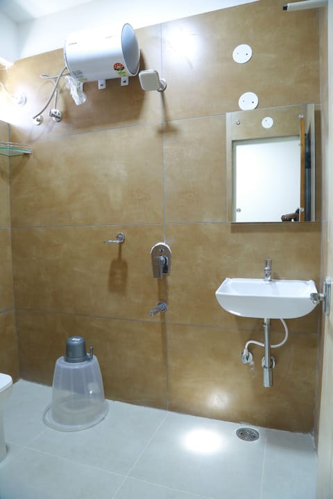 Deluxe Double Room | Bathroom | Shower, towels, soap, shampoo