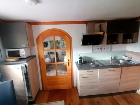 Classic Apartment, 2 Bedrooms | Private kitchen | Fridge, microwave, coffee/tea maker, electric kettle