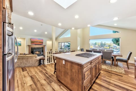 Lots of counterspace makes serving up meals a delight