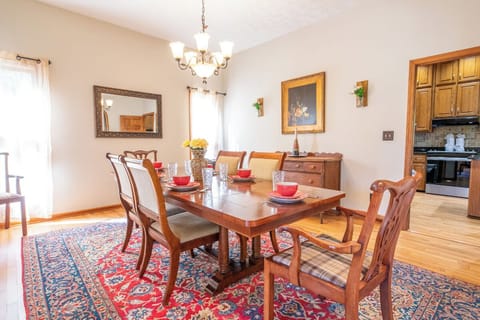 Peachtree's inviting dining area