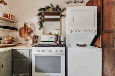 Wash and dryer available during your stay.