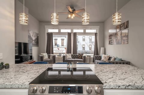 Enjoy the best of Covington in this comfortable, stylish second floor condo