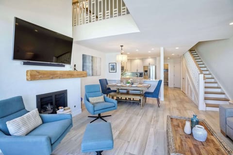 Ample seating for family and friends in the living area