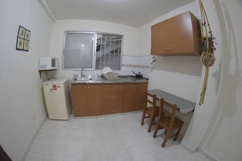 Apartment 2 Adults | Private kitchenette | Fridge, microwave, stovetop, coffee/tea maker