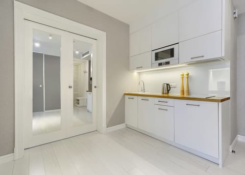 Apartment, City View | Private kitchenette | Electric kettle