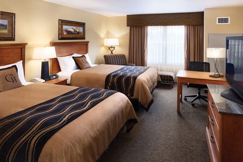Classic Room, 2 Queen Beds, Accessible | Premium bedding, in-room safe, desk, iron/ironing board