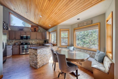 Fully stocked kitchen