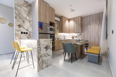 Luxury Apartment | Private kitchen | Highchair