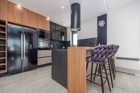 Villa, Beachfront | Private kitchen