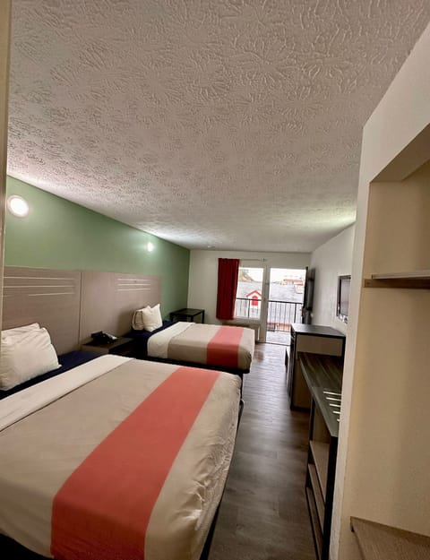 Standard Room, 2 Queen Beds | Desk, iron/ironing board, free WiFi, bed sheets