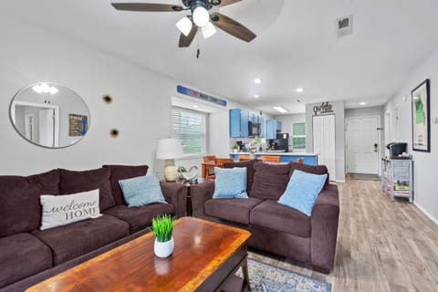 Transforming our living space into a cozy retreat.