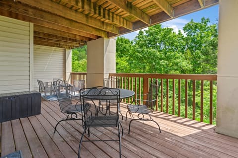 Relax and enjoy the nature view from your 24' private deck