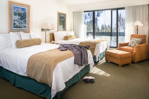 Standard Room, 2 Queen Beds | Hypo-allergenic bedding, desk, iron/ironing board, rollaway beds