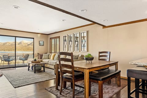 Dining and living area