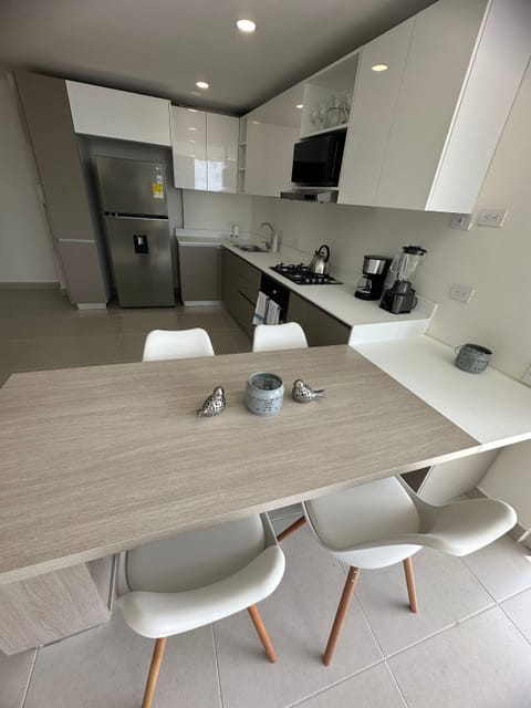 Comfort Apartment | Private kitchen | Highchair