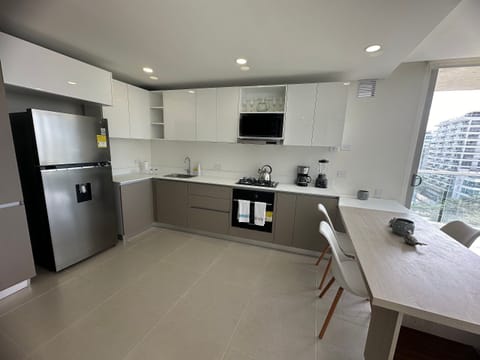 Comfort Apartment | Private kitchen | Highchair