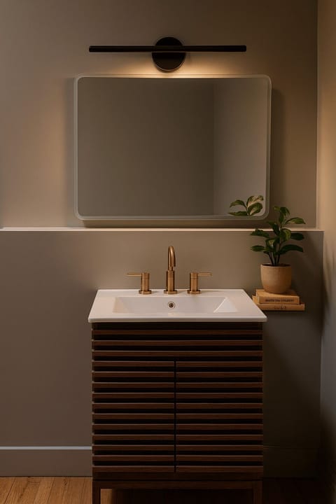 Premier Double Room, 1 Queen Bed, Refrigerator | Bathroom | Hair dryer, towels, soap, shampoo