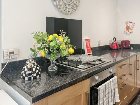 Kitchen | Beachcomber Apartment, Girvan