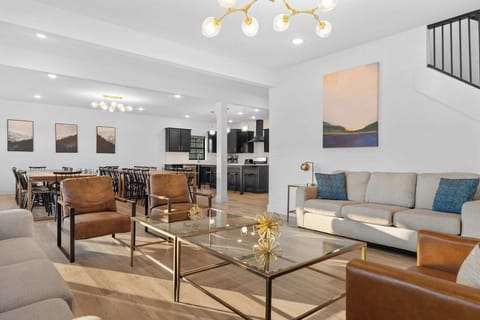 Gather for games, a movie, or a cup of coffee