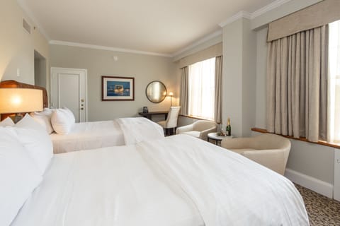 Deluxe Room, 2 Double Beds (Premier Double/Double) | Premium bedding, down comforters, pillowtop beds, in-room safe