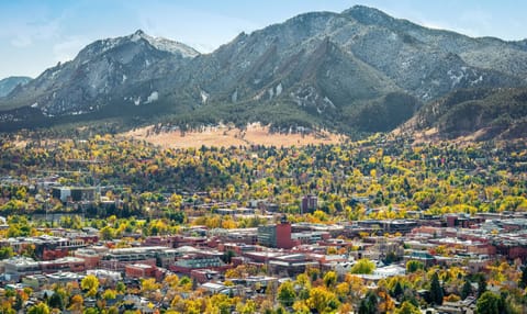 Discover Boulder in fall, where autumn leaves meet mountain peaks!
