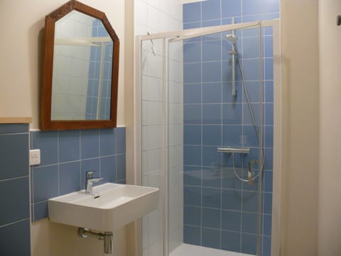 Double Room | Bathroom | Shower, towels, toilet paper