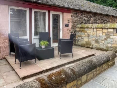 Terrace | Stewards Bothy - East Learmouth Farmstays, Berwick-upon-Tweed