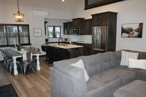 Plenty of space for eating.