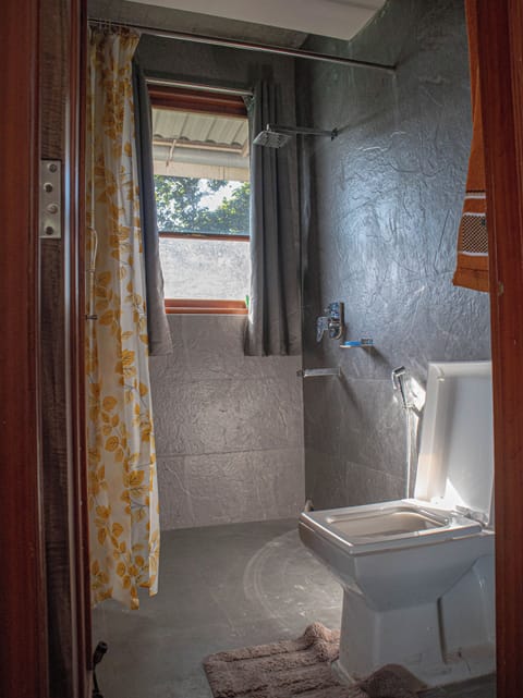 Deluxe Double Room | Bathroom | Shower, toilet paper