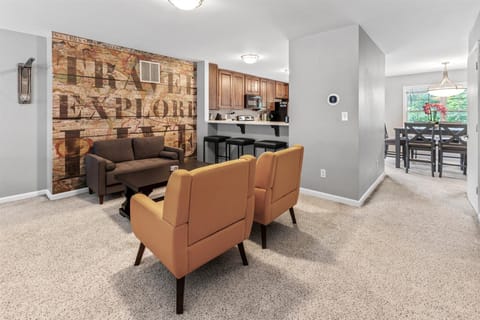 Mid level living room