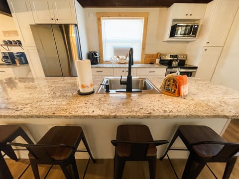 Extra seating at the bar