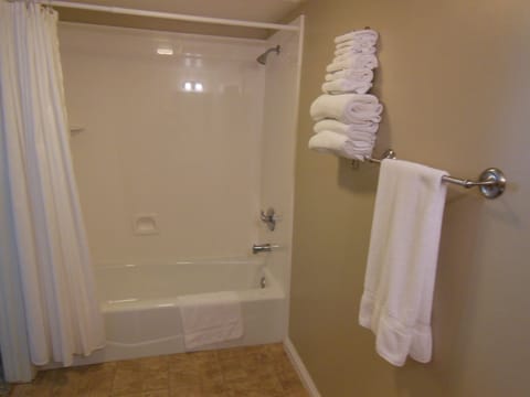 Standard Suite, 1 King Bed (Mini) | Bathroom shower